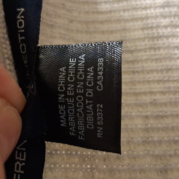 French Connection Large V Neck Long Sheer Floral White Sleeves Ties - Picture 10 of 10